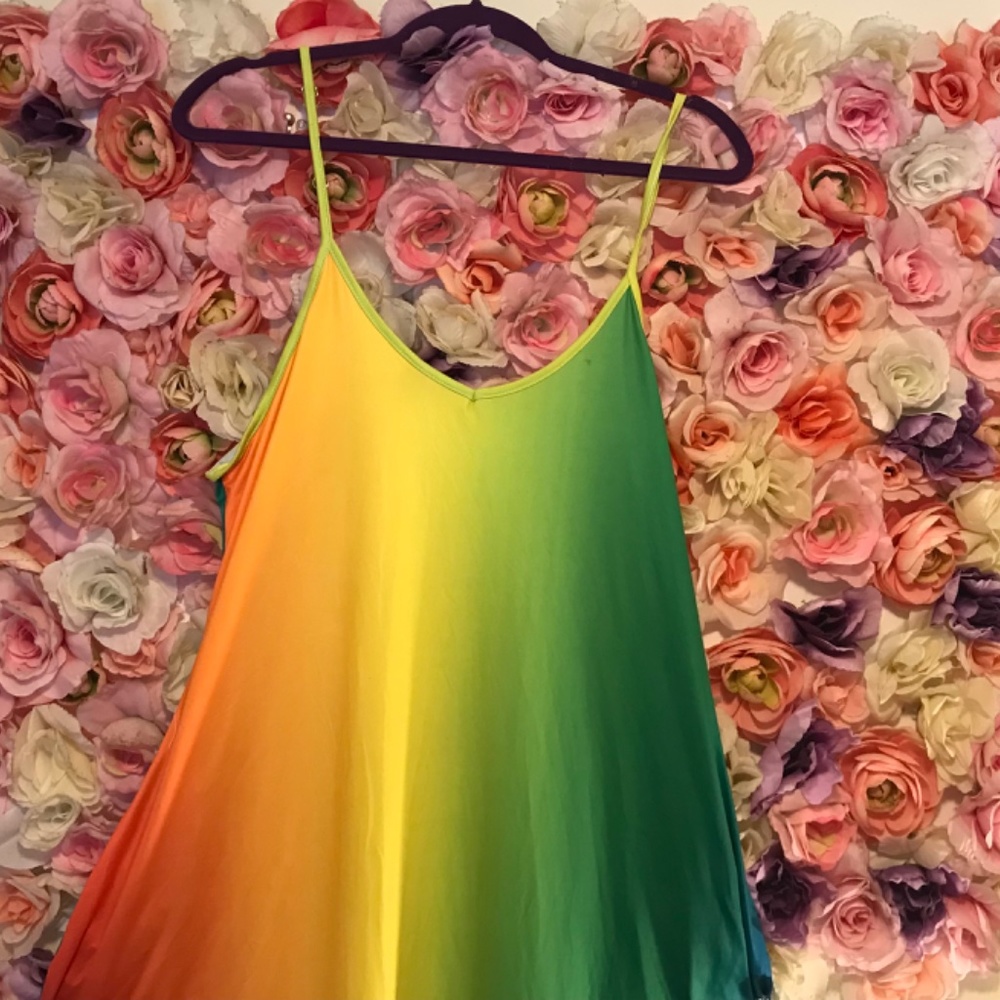Multi-Color Maxi Dress - Picture 4 of 7